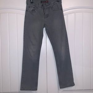 Grey wash boys jeans